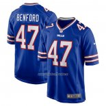 Camiseta NFL Game Buffalo Bills Christian Benford Azul