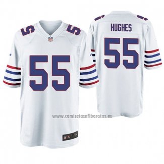 Camiseta NFL Game Buffalo Bills Jerry Hughes Throwback Blanco