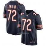 Camiseta NFL Game Chicago Bears Charles Leno Jr. Azul