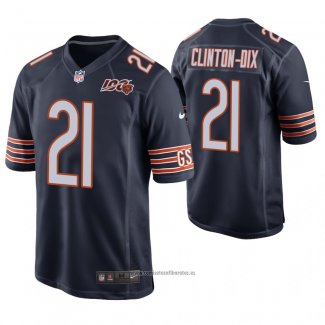 Camiseta NFL Game Chicago Bears Ha Ha Clinton Dix 100 Aniversario Azul