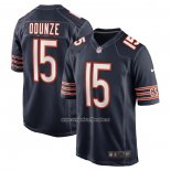 Camiseta NFL Game Chicago Bears Rome Odunze 2024 NFL Draft First Round Pick Azul