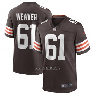 Camiseta NFL Game Cleveland Browns Curtis Weaver Marron