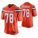 Camiseta NFL Game Cleveland Browns Greg Robinson Naranja