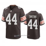 Camiseta NFL Game Cleveland Browns Sione Takitaki 2020 Marron