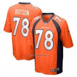 Camiseta NFL Game Denver Broncos Demar Dotson Naranja