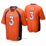 Camiseta NFL Game Denver Broncos Drew Lock Naranja