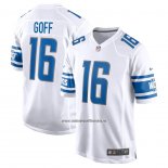 Camiseta NFL Game Detroit Lions Jared Goff Blanco