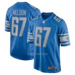 Camiseta NFL Game Detroit Lions Matt Nelson Azul