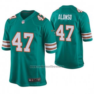 Camiseta NFL Game Dolphins Kiko Alonso Throwback Verde