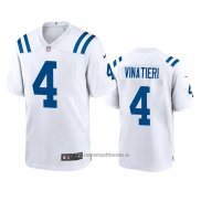 Camiseta NFL Game Indianapolis Colts Adam Vinatieri 2020 Blanco