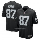 Camiseta NFL Game Las Vegas Raiders Foster Moreau Negro