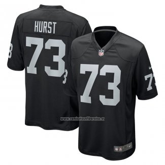 Camiseta NFL Game Las Vegas Raiders Maurice Hurst Negro