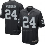 Camiseta NFL Game Las Vegas Raiders Woodson Negro