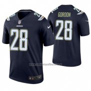 Camiseta NFL Game Los Angeles Chargers 28 Melvin Gordon Azul