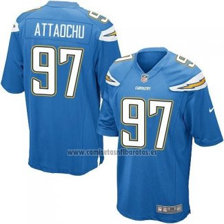 Camiseta NFL Game Los Angeles Chargers Attaochu Azul