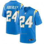 Camiseta NFL Game Los Angeles Chargers Nasir Adderley 24 Azul