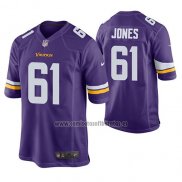 Camiseta NFL Game Minnesota Vikings Brett Jones Violeta
