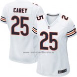 Camiseta NFL Game Mujer Chicago Bears Carey Blanco
