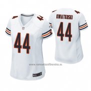 Camiseta NFL Game Mujer Chicago Bears Nick Kwiatkoski Blanco