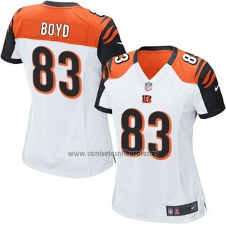 Camiseta NFL Game Mujer Cincinnati Bengals Boyd Blanco