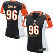 Camiseta NFL Game Mujer Cincinnati Bengals Dunlap Negro