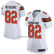 Camiseta NFL Game Mujer Cleveland Browns Newsome Blanco