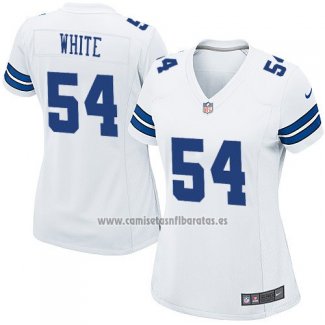 Camiseta NFL Game Mujer Dallas Cowboys Howley Blanco