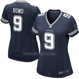 Camiseta NFL Game Mujer Dallas Cowboys Romo Azul