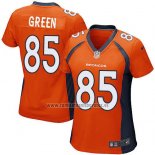 Camiseta NFL Game Mujer Denver Broncos Green Naranja