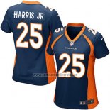 Camiseta NFL Game Mujer Denver Broncos Harris Jr Azul