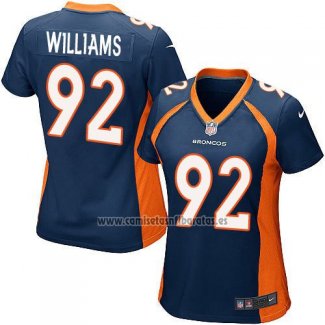 Camiseta NFL Game Mujer Denver Broncos Williams Azul