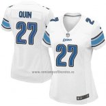 Camiseta NFL Game Mujer Detroit Lions Quin Blanco