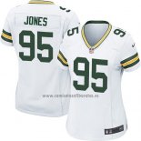 Camiseta NFL Game Mujer Green Bay Packers Jones Blanco