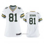 Camiseta NFL Game Mujer Green Bay Packers Josiah Deguara Blanco