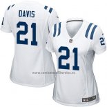 Camiseta NFL Game Mujer Indianapolis Colts Davis Blanco