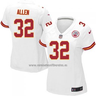 Camiseta NFL Game Mujer Kansas City Chiefs Allen Blanco