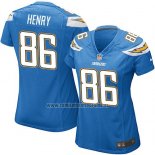Camiseta NFL Game Mujer Los Angeles Chargers Henry Azul