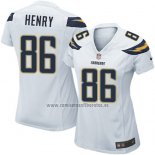 Camiseta NFL Game Mujer Los Angeles Chargers Henry Blanco