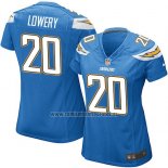 Camiseta NFL Game Mujer Los Angeles Chargers Lowery Azul