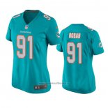 Camiseta NFL Game Mujer Miami Dolphins Emmanuel Ogbah Verde