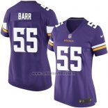 Camiseta NFL Game Mujer Minnesota Vikings Barr Violeta
