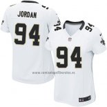 Camiseta NFL Game Mujer New Orleans Saints Jordan Blanco