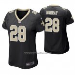 Camiseta NFL Game Mujer New Orleans Saints Latavius Murray Negro