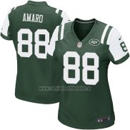 Camiseta NFL Game Mujer New York Jets Amaro Verde