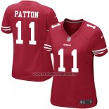 Camiseta NFL Game Mujer San Francisco 49ers Patton Rojo