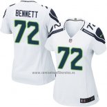 Camiseta NFL Game Mujer Seattle Seahawks Bennett Blanco
