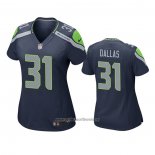 Camiseta NFL Game Mujer Seattle Seahawks Deejay Dallas Azul