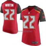 Camiseta NFL Game Mujer Tampa Bay Buccaneers Martin Rojo