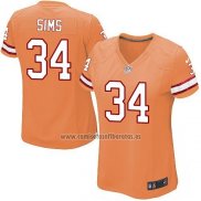 Camiseta NFL Game Mujer Tampa Bay Buccaneers Sims Naranja