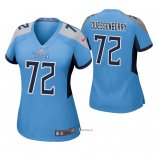 Camiseta NFL Game Mujer Tennessee Titans David Quessenberry Azul